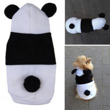 Load image into Gallery viewer, Fleece Panda Ear Hoody Pet Coat