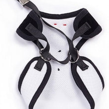 Load image into Gallery viewer, Harness Vest Tuxedo Pet Collar with Red Bow