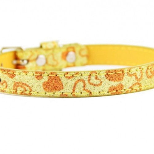 Pearlite Layer Leather Adjustable Pet Collar