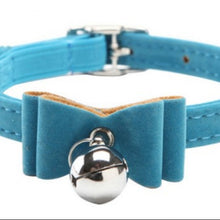 Load image into Gallery viewer, Safety Elastic Bowtie Bell Pet Collar