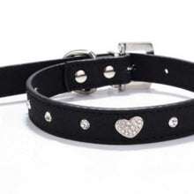 Load image into Gallery viewer, Adjustable Rhinestone Crystal Pet Collar