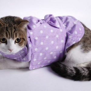 Cotton Knot Dot Pattern Warm Pet Clothes