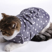 Load image into Gallery viewer, Cotton Knot Dot Pattern Warm Pet Clothes